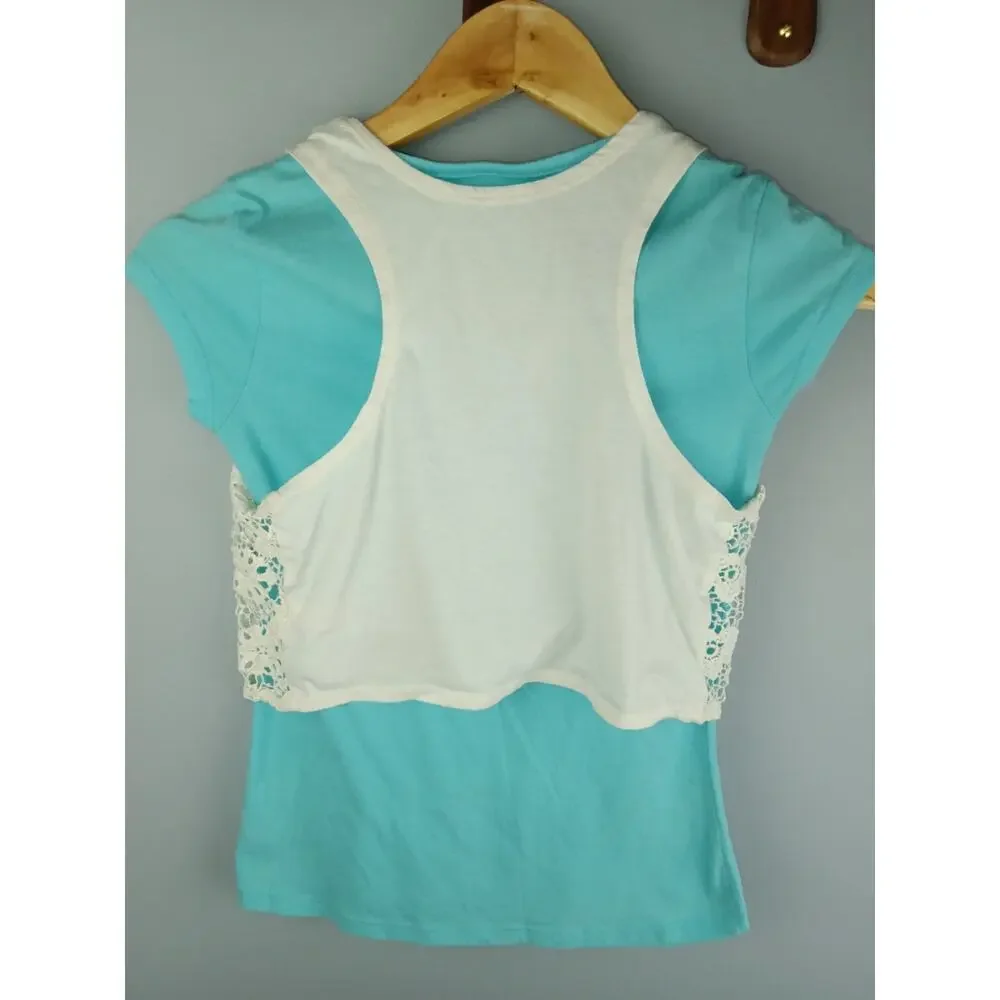 Justice aqua short